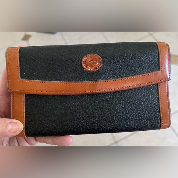 Dooney & Bourke Black and Brown Women’s Wallet - Picture 11 of 12